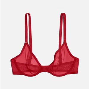 Cuup 34G The Plunge mesh bra